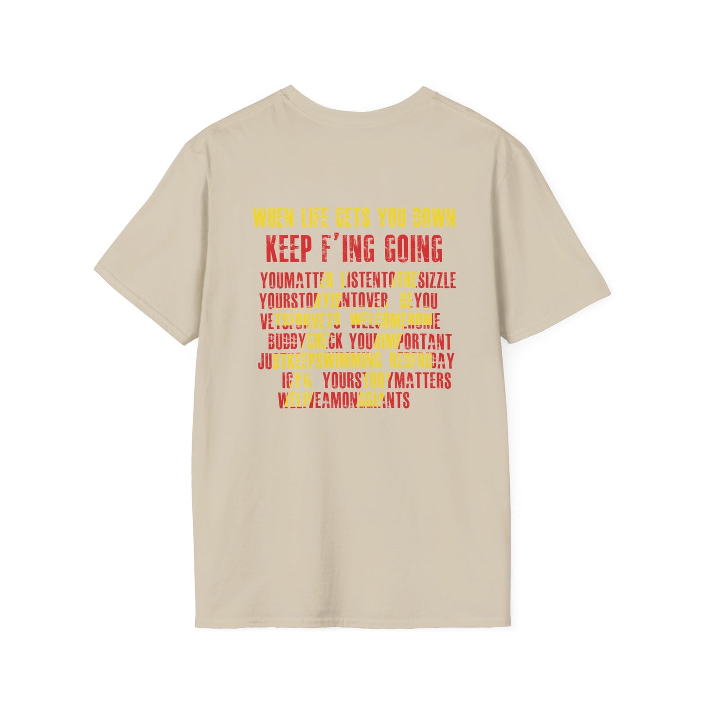 KFinG Red and Gold Unisex Softstyle T-Shirt