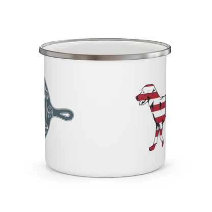 GRUNT Enamel Camping Mug