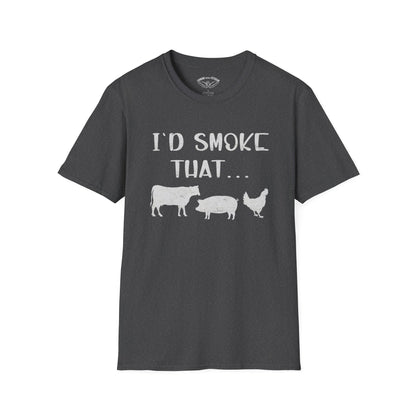 Id Smoke That Unisex Softstyle T-Shirt