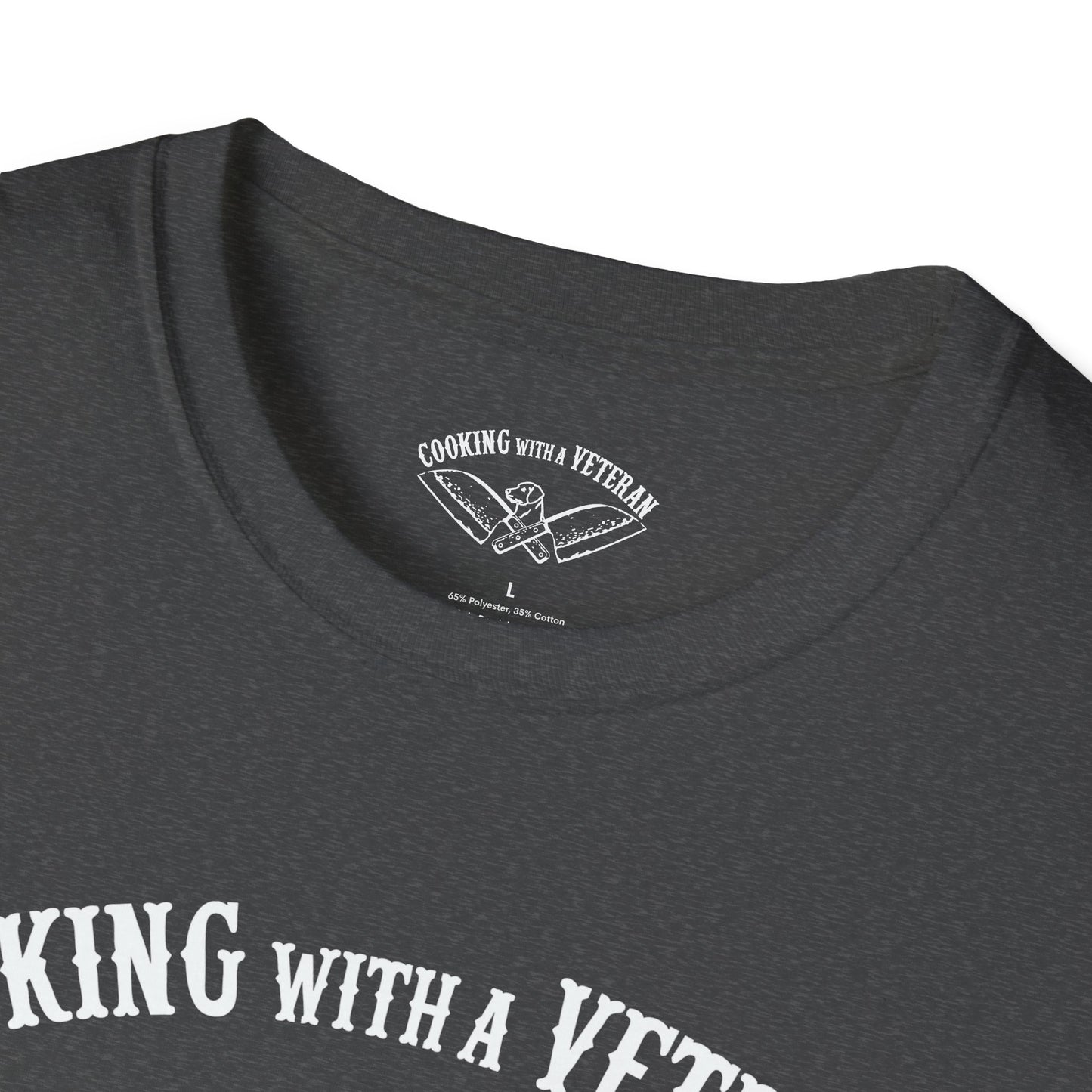 Cooking with a Veteran T's Unisex Softstyle T-Shirt
