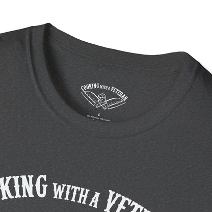 Cooking with a Veteran T's Unisex Softstyle T-Shirt