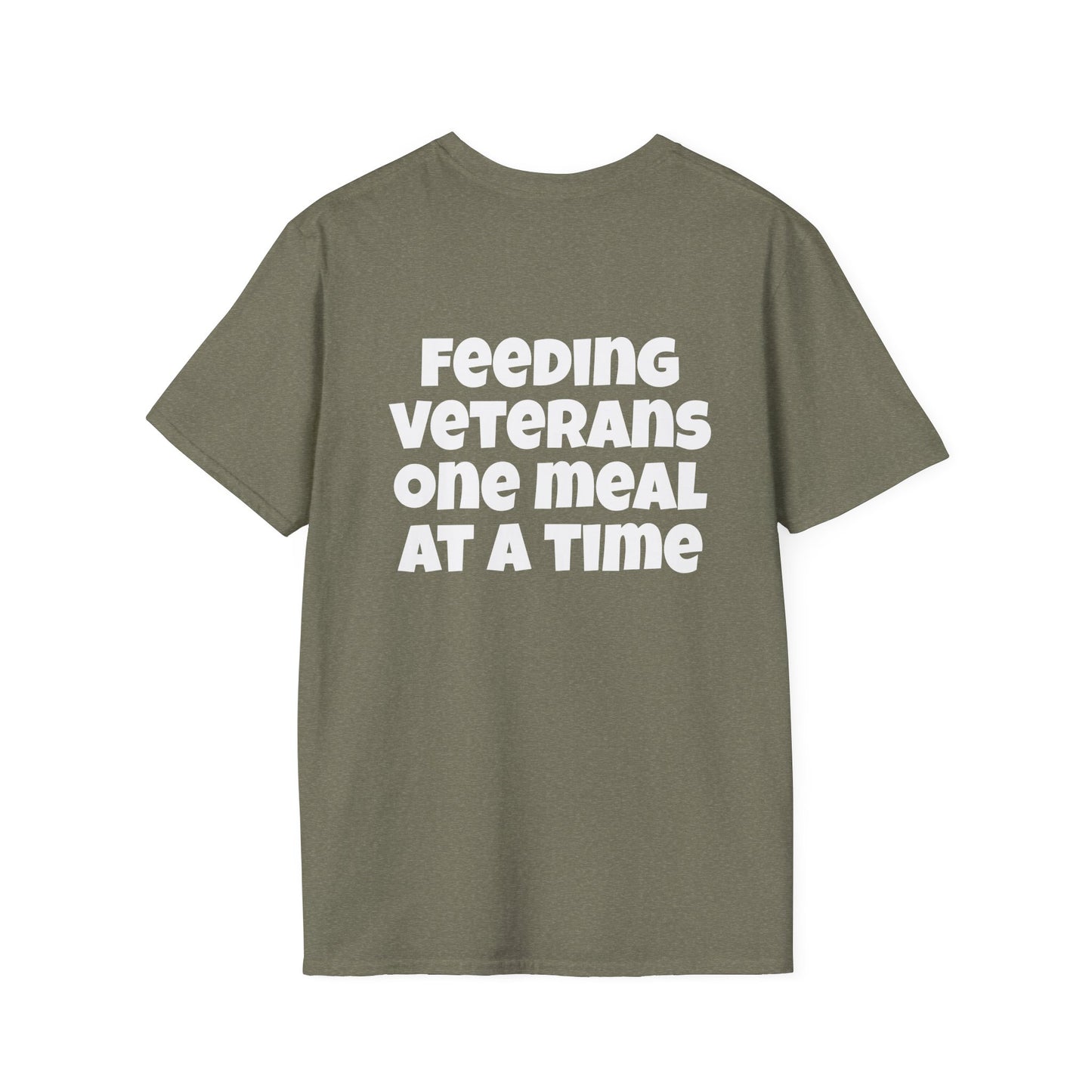 Cooking with a Veteran T's Unisex Softstyle T-Shirt