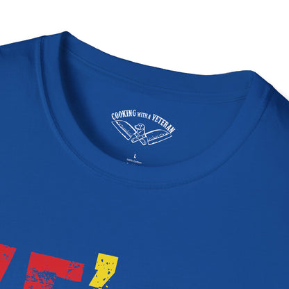 KFinG Red and Gold Unisex Softstyle T-Shirt