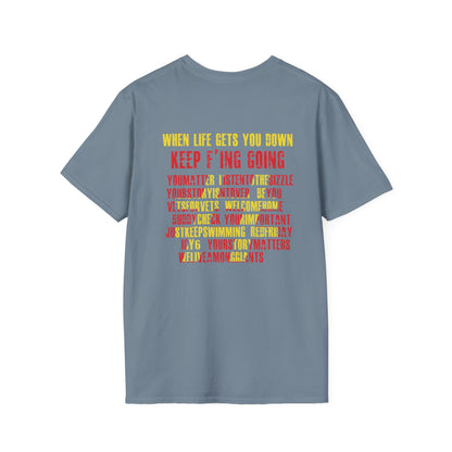 KFinG Red and Gold Unisex Softstyle T-Shirt