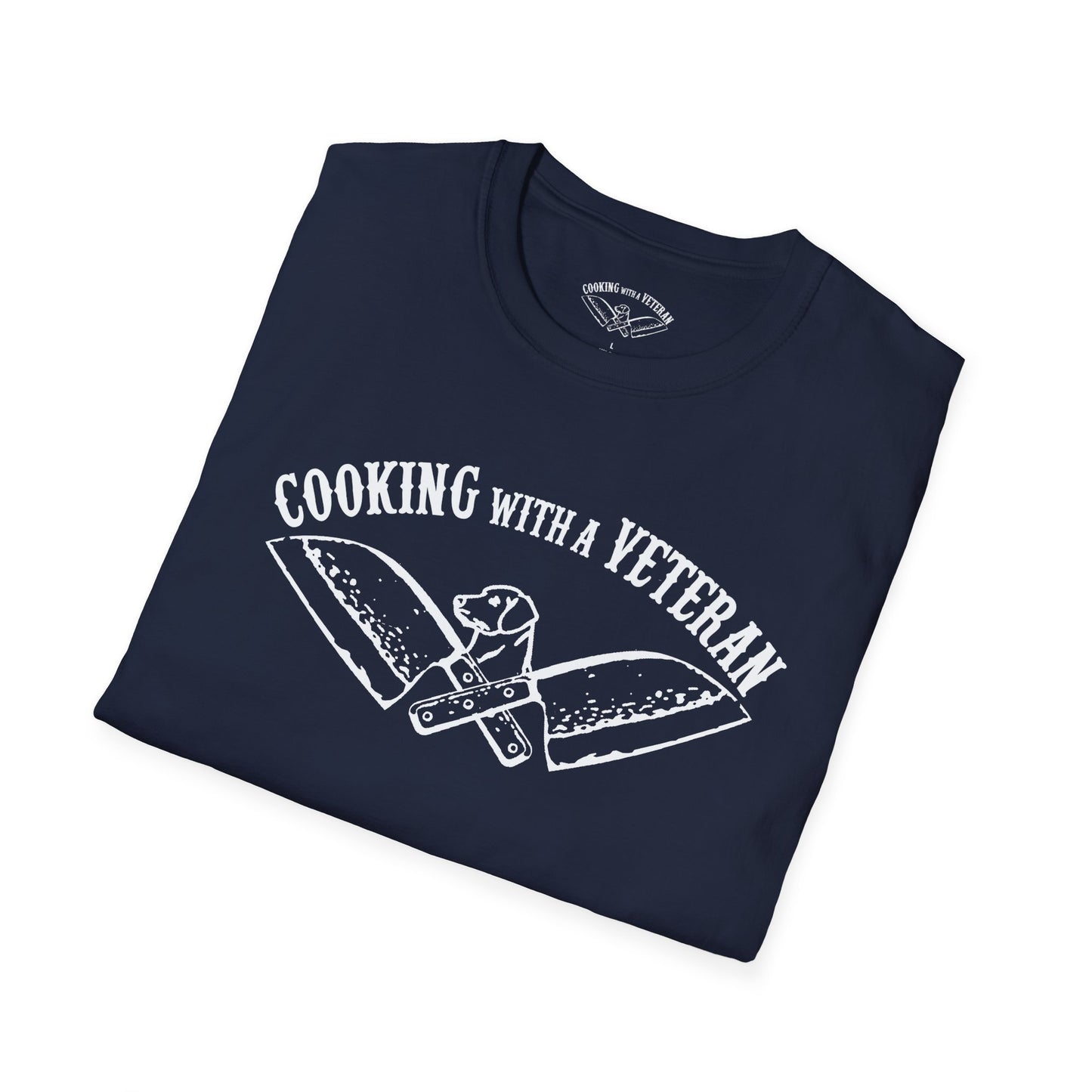 Cooking with a Veteran T's Unisex Softstyle T-Shirt