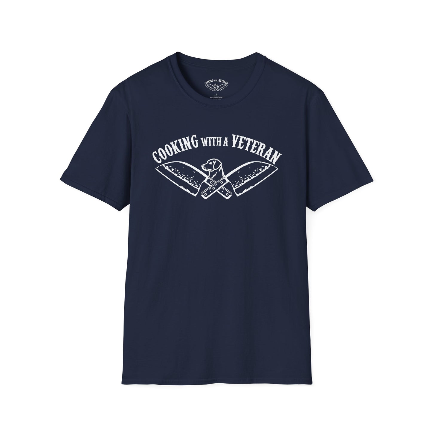 Cooking with a Veteran T's Unisex Softstyle T-Shirt
