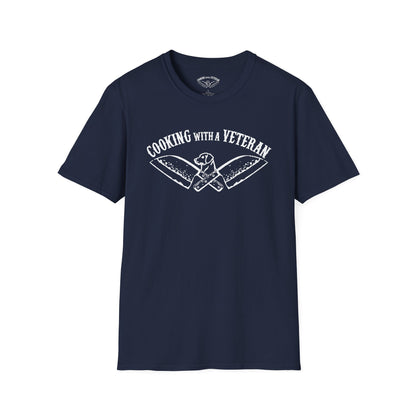 Cooking with a Veteran T's Unisex Softstyle T-Shirt
