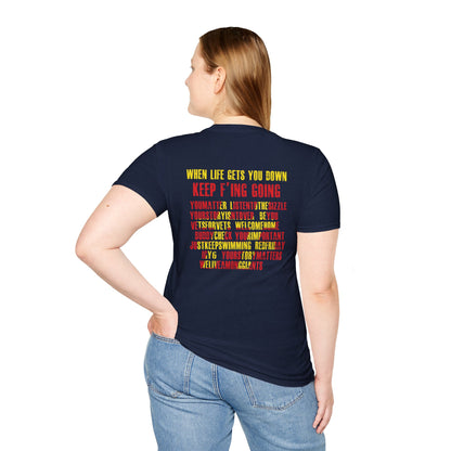 KFinG Red and Gold Unisex Softstyle T-Shirt