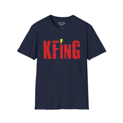 KFinG Red and Gold Unisex Softstyle T-Shirt