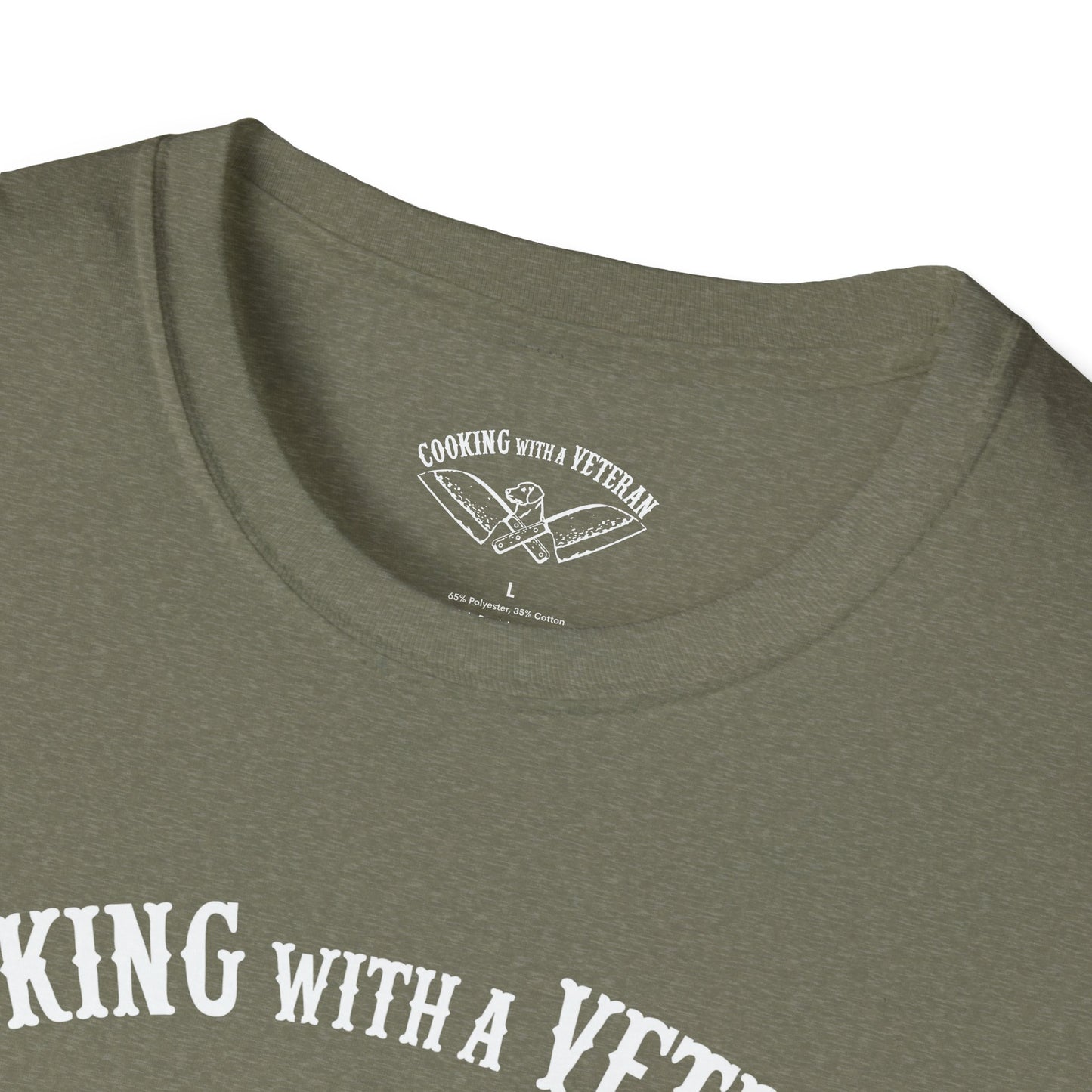 Cooking with a Veteran T's Unisex Softstyle T-Shirt