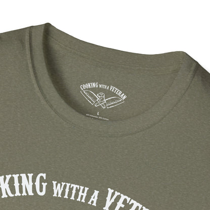 Cooking with a Veteran T's Unisex Softstyle T-Shirt