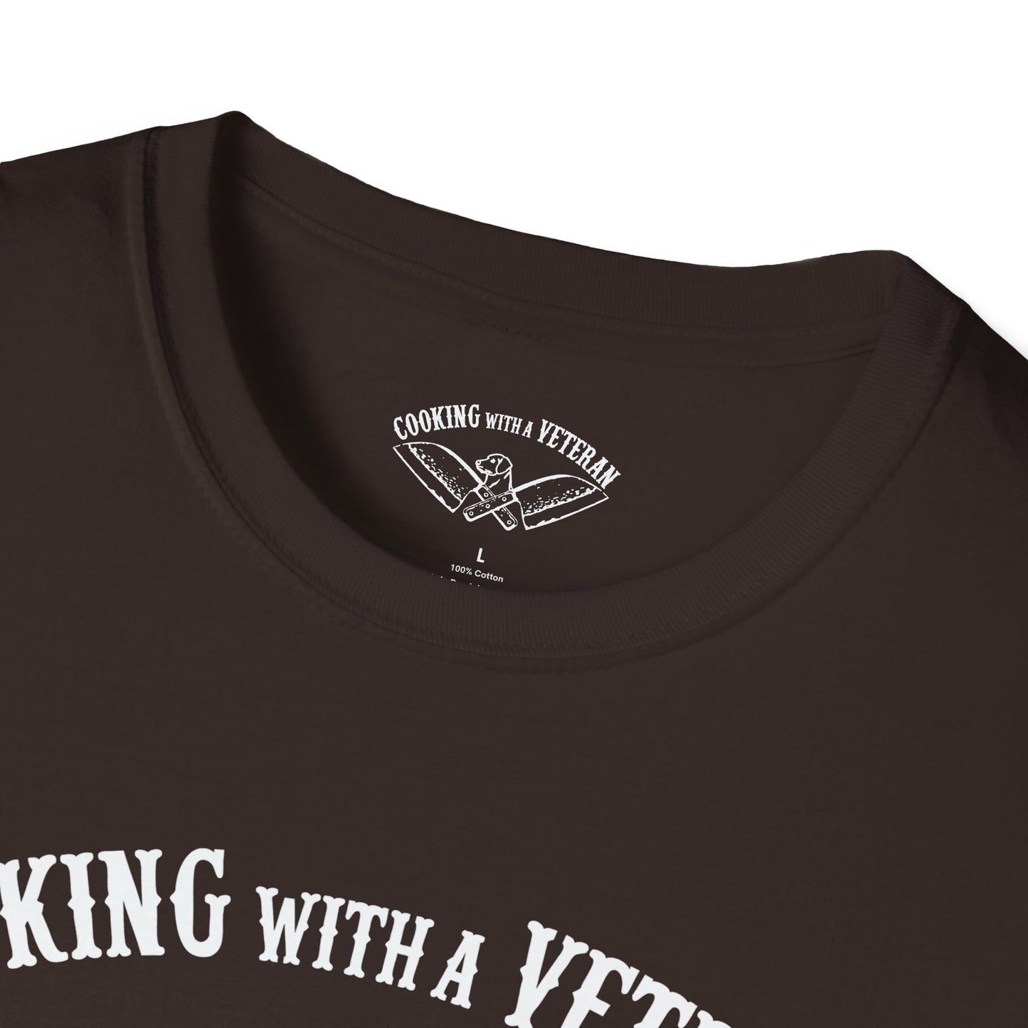 Cooking with a Veteran T's Unisex Softstyle T-Shirt