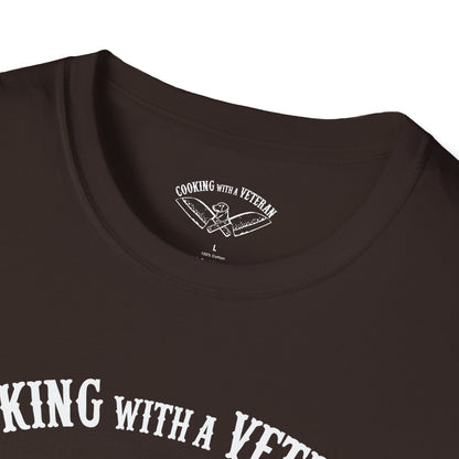 Cooking with a Veteran T's Unisex Softstyle T-Shirt