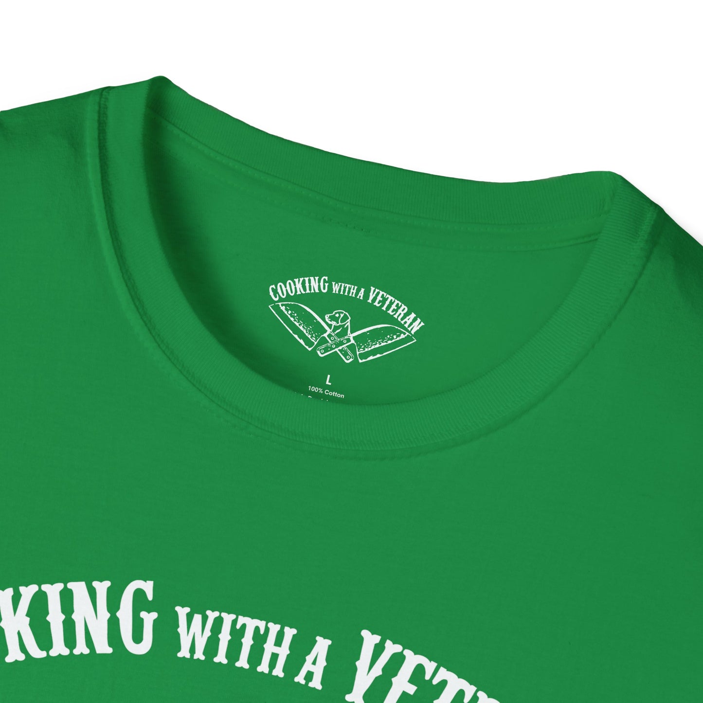 Cooking with a Veteran T's Unisex Softstyle T-Shirt