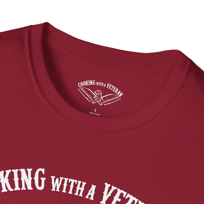 Cooking with a Veteran T's Unisex Softstyle T-Shirt