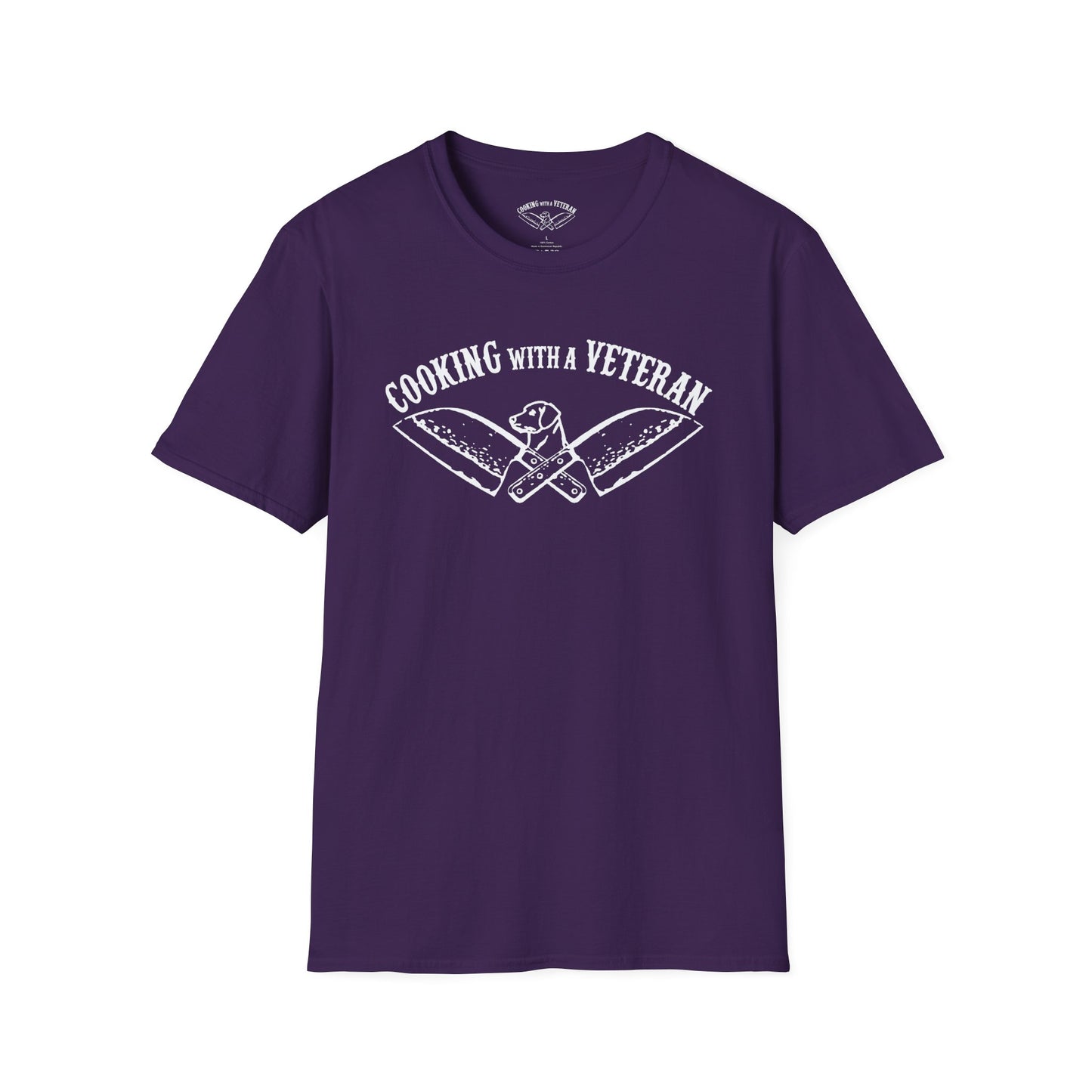 Cooking with a Veteran T's Unisex Softstyle T-Shirt