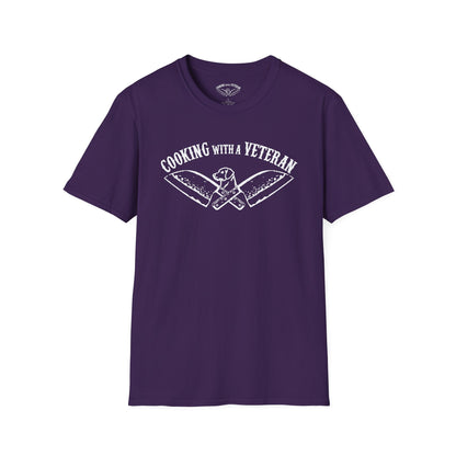 Cooking with a Veteran T's Unisex Softstyle T-Shirt