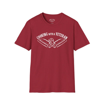 Cooking with a Veteran T's Unisex Softstyle T-Shirt