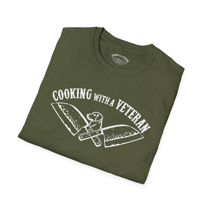 Cooking with a Veteran T's Unisex Softstyle T-Shirt