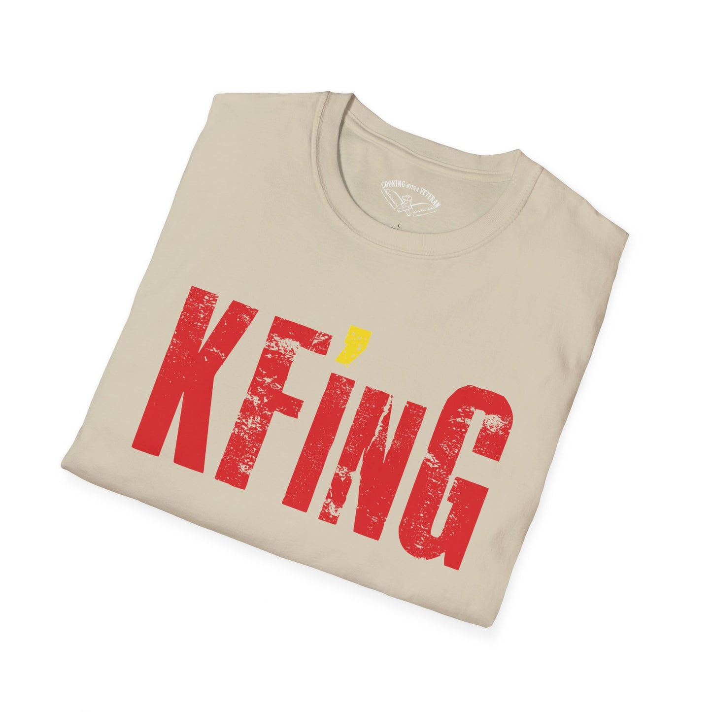 KFinG Red and Gold Unisex Softstyle T-Shirt