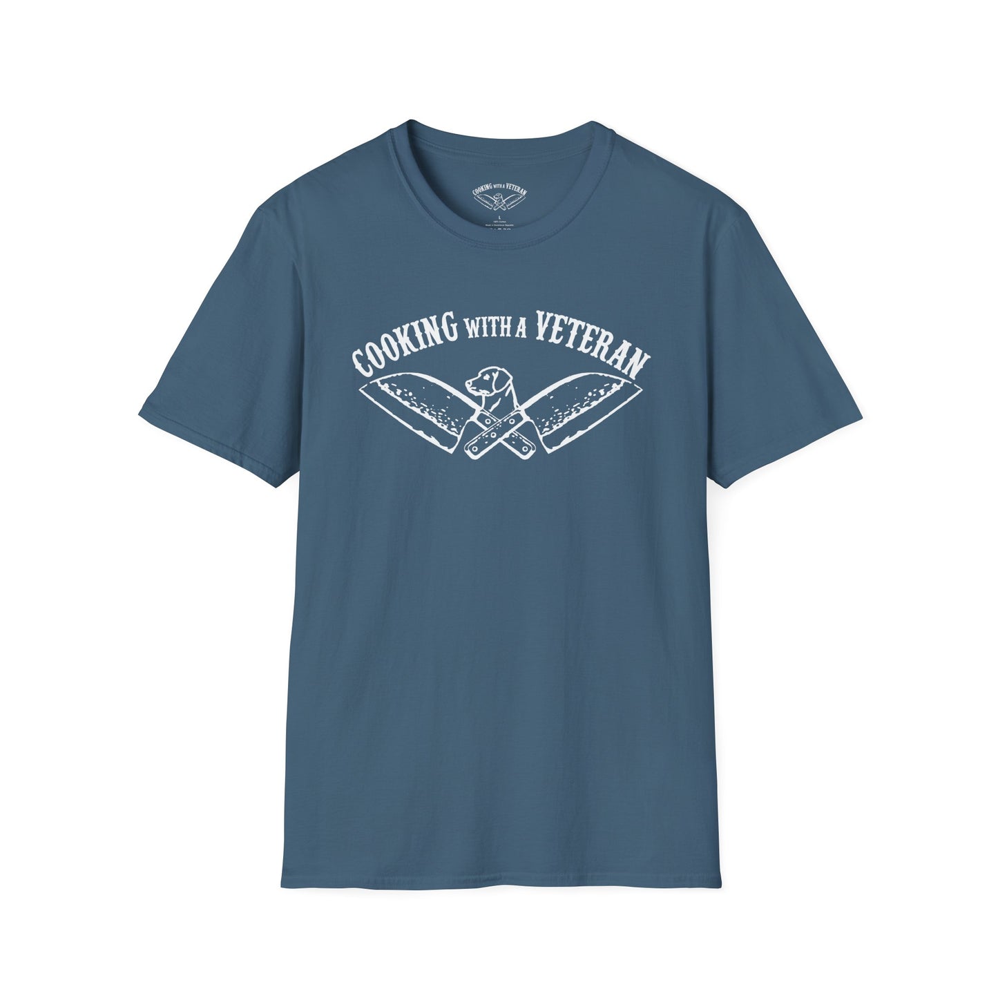 Cooking with a Veteran T's Unisex Softstyle T-Shirt
