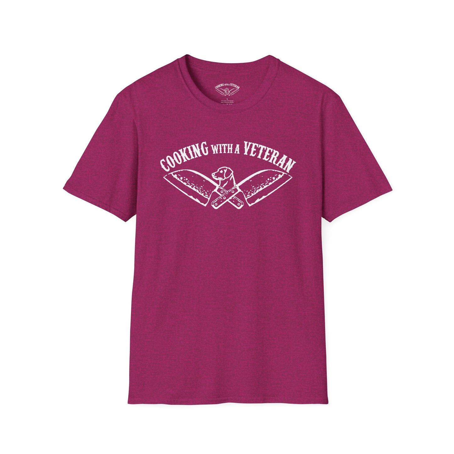 Cooking with a Veteran T's Unisex Softstyle T-Shirt