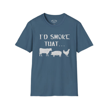 Id Smoke That Unisex Softstyle T-Shirt