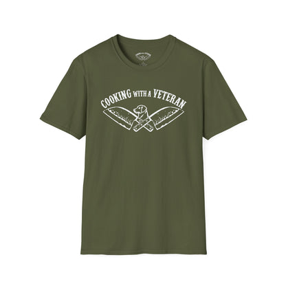 Cooking with a Veteran T's Unisex Softstyle T-Shirt