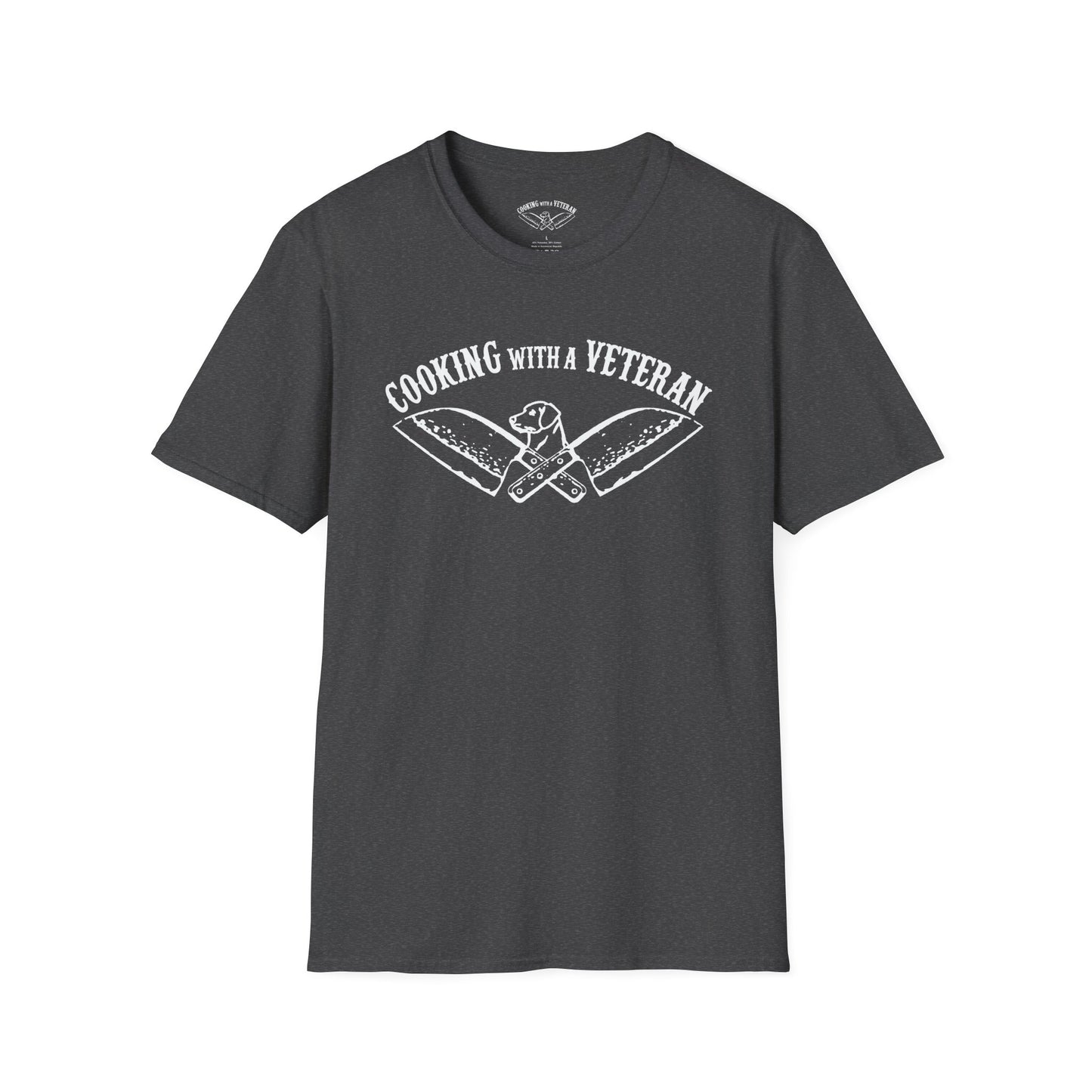 Cooking with a Veteran T's Unisex Softstyle T-Shirt