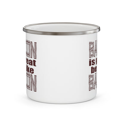 Bacon is Great Enamel Camping Mug