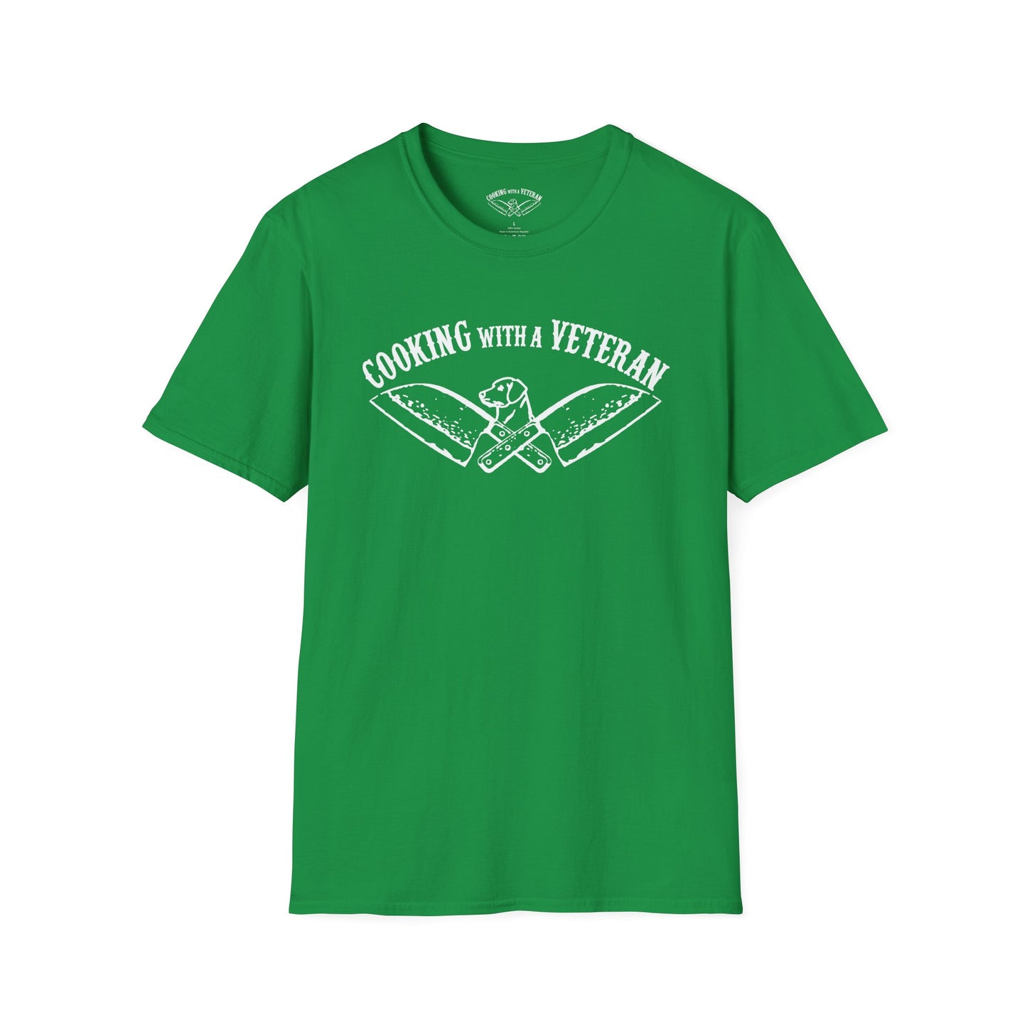 Cooking with a Veteran T's Unisex Softstyle T-Shirt