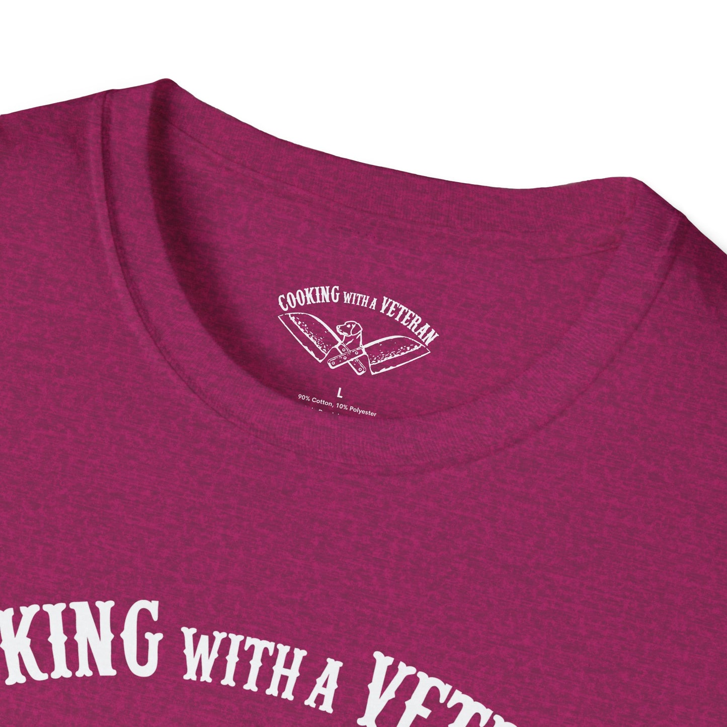 Cooking with a Veteran T's Unisex Softstyle T-Shirt
