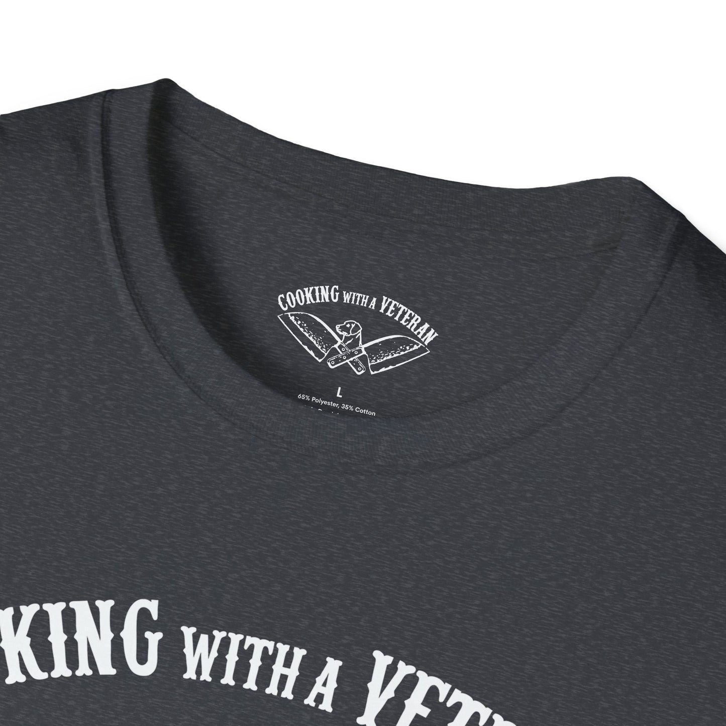 Cooking with a Veteran T's Unisex Softstyle T-Shirt