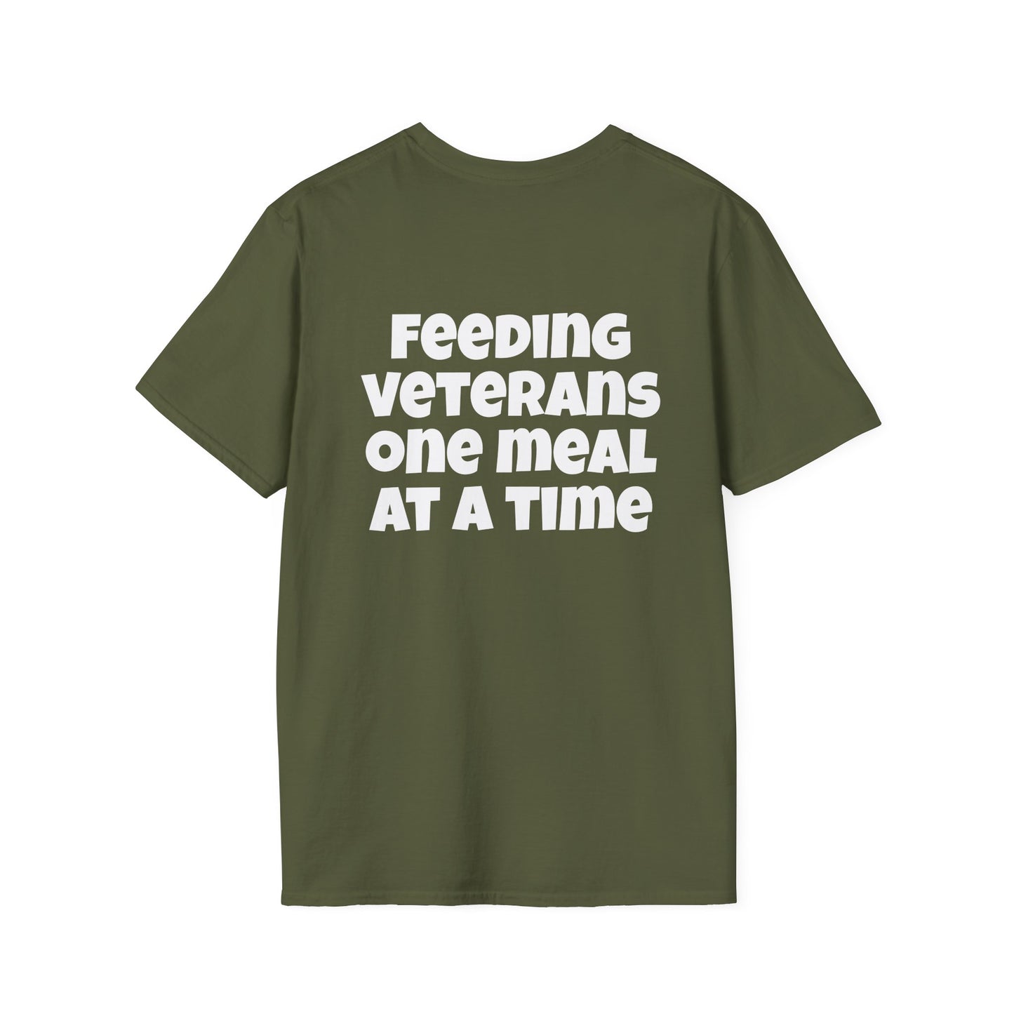 Cooking with a Veteran T's Unisex Softstyle T-Shirt