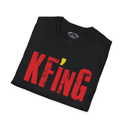 KFinG Red and Gold Unisex Softstyle T-Shirt