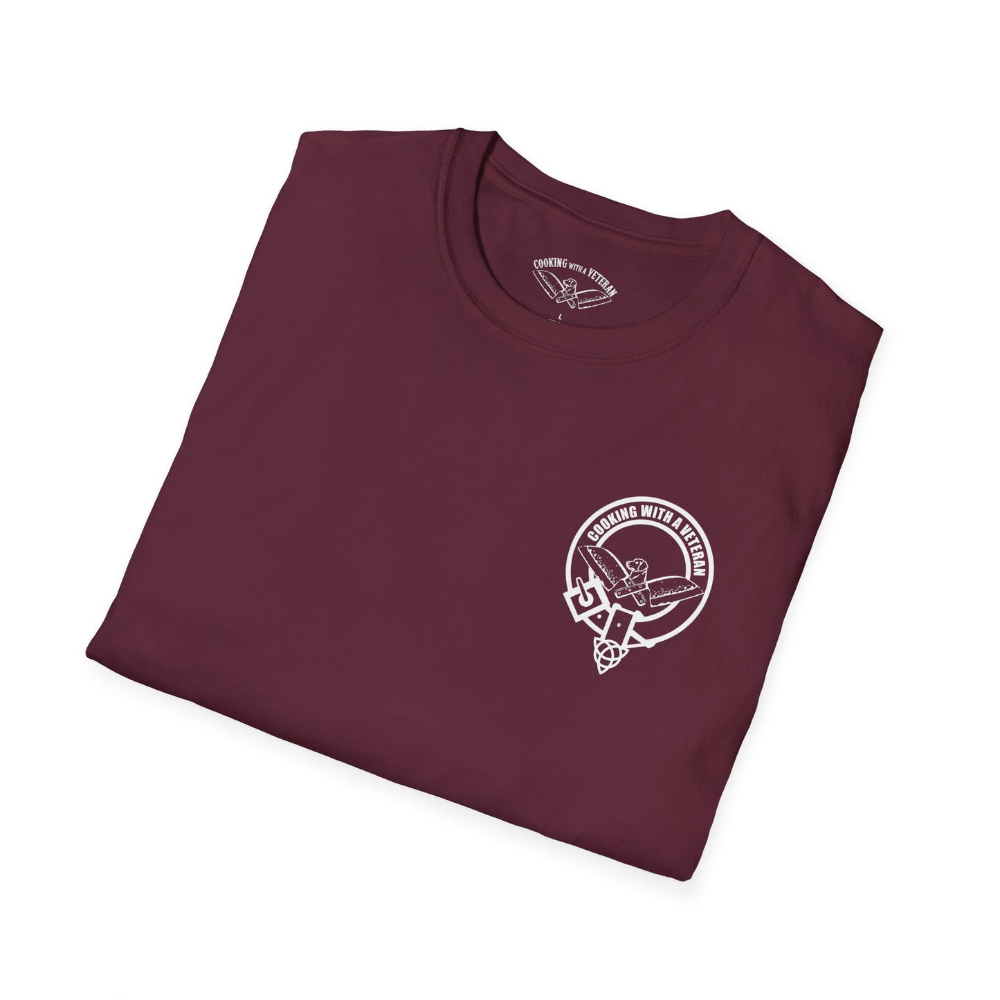 Cooking with a Veteran Seal Unisex Softstyle T-Shirt