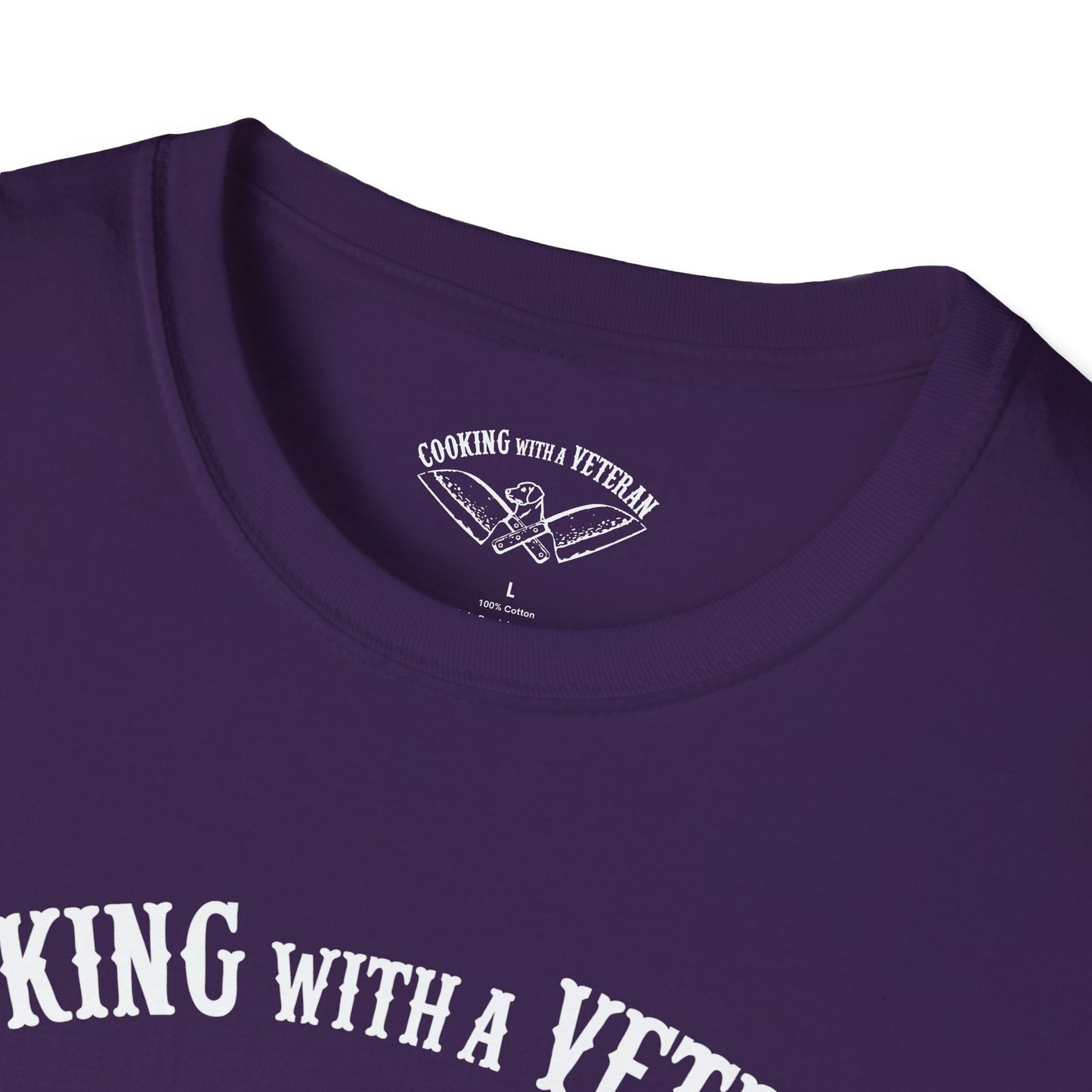 Cooking with a Veteran T's Unisex Softstyle T-Shirt