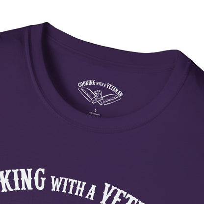 Cooking with a Veteran T's Unisex Softstyle T-Shirt
