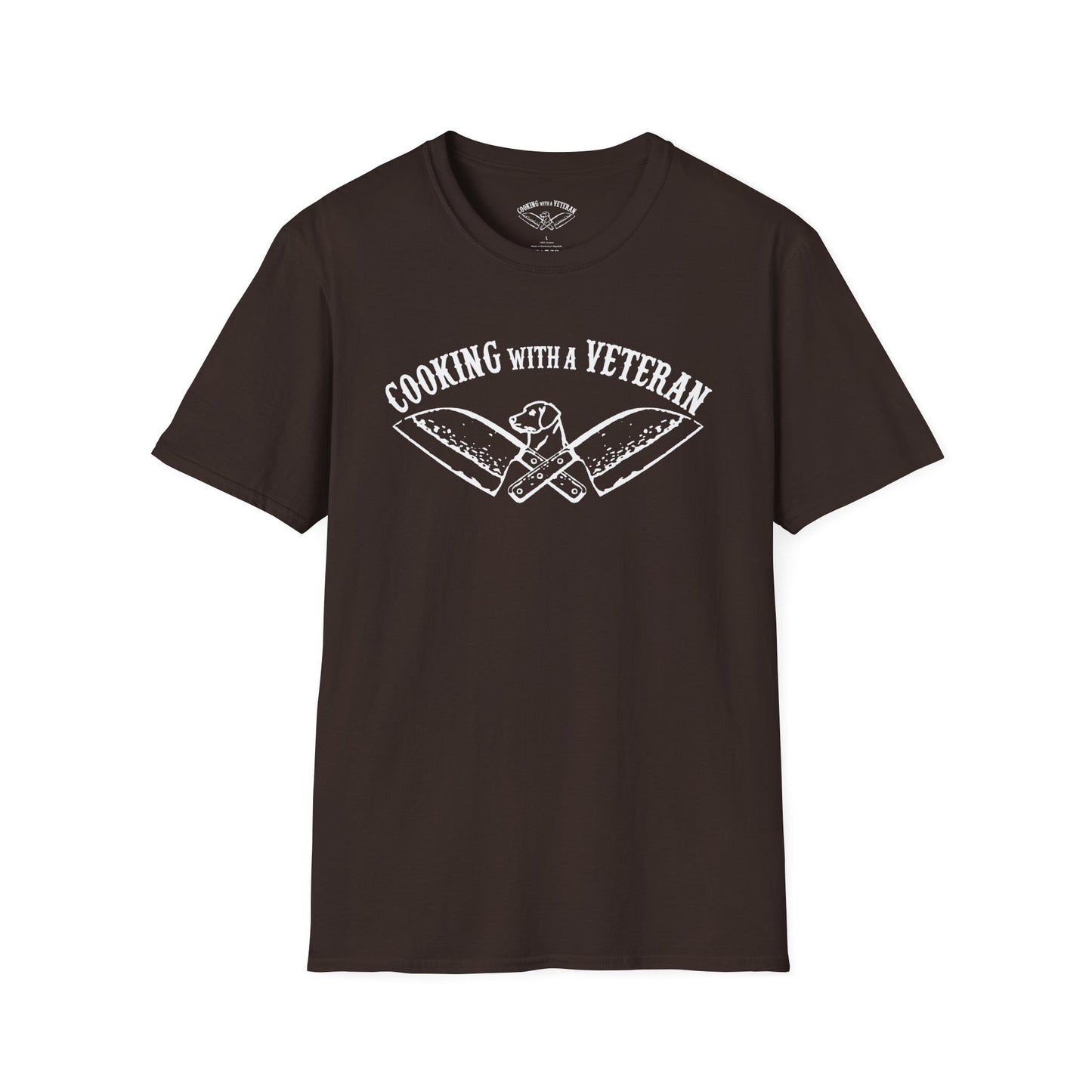 Cooking with a Veteran T's Unisex Softstyle T-Shirt