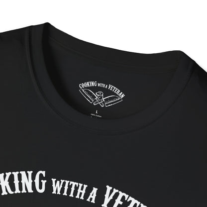 Cooking with a Veteran T's Unisex Softstyle T-Shirt