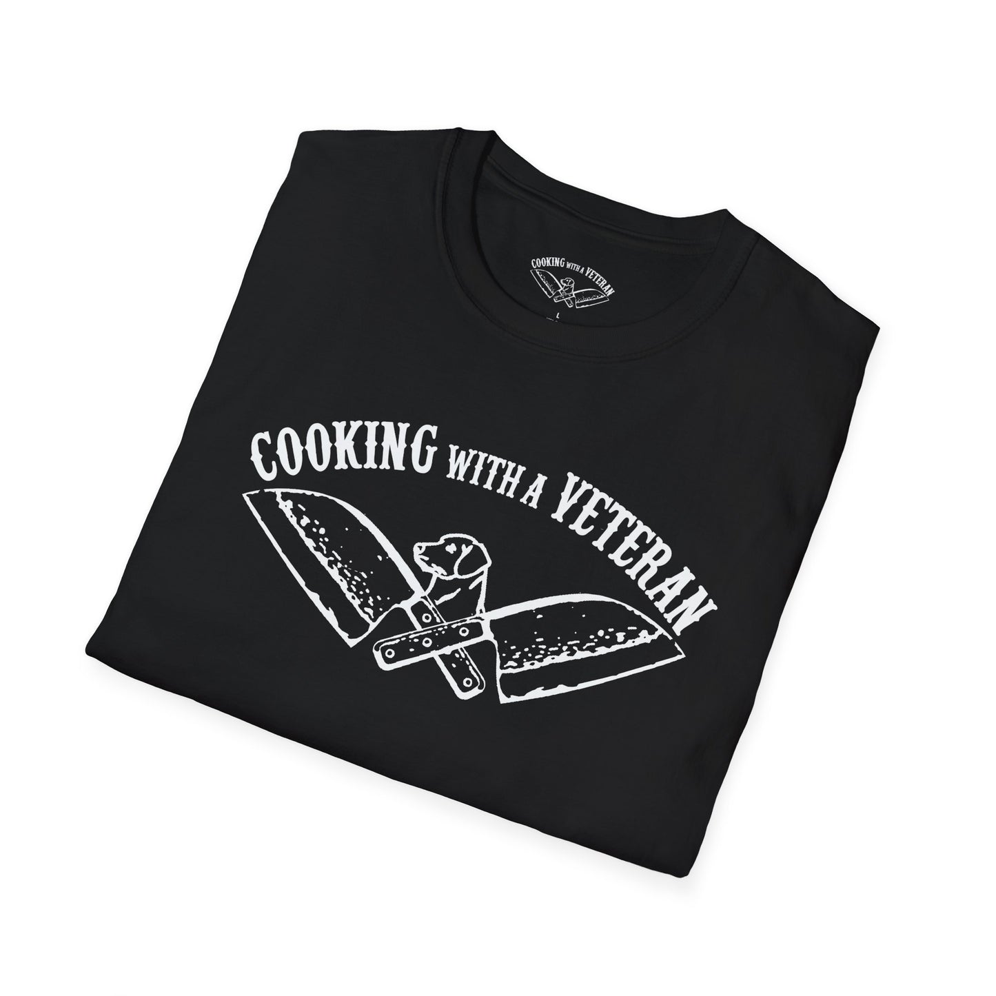 Cooking with a Veteran T's Unisex Softstyle T-Shirt