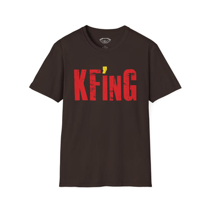 KFinG Red and Gold Unisex Softstyle T-Shirt