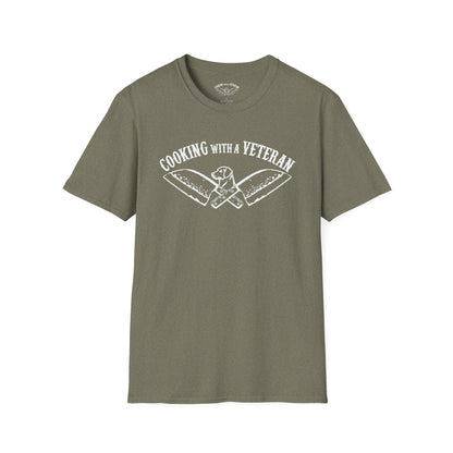 Cooking with a Veteran T's Unisex Softstyle T-Shirt