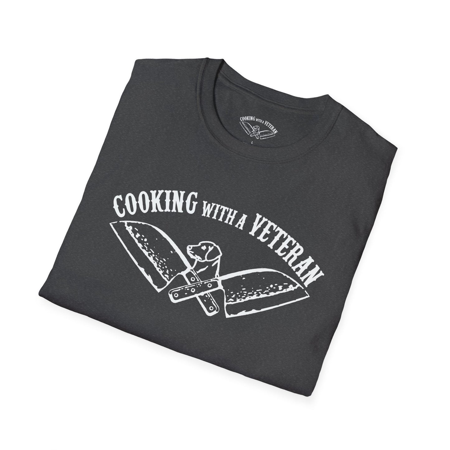 Cooking with a Veteran T's Unisex Softstyle T-Shirt