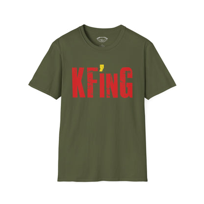 KFinG Red and Gold Unisex Softstyle T-Shirt