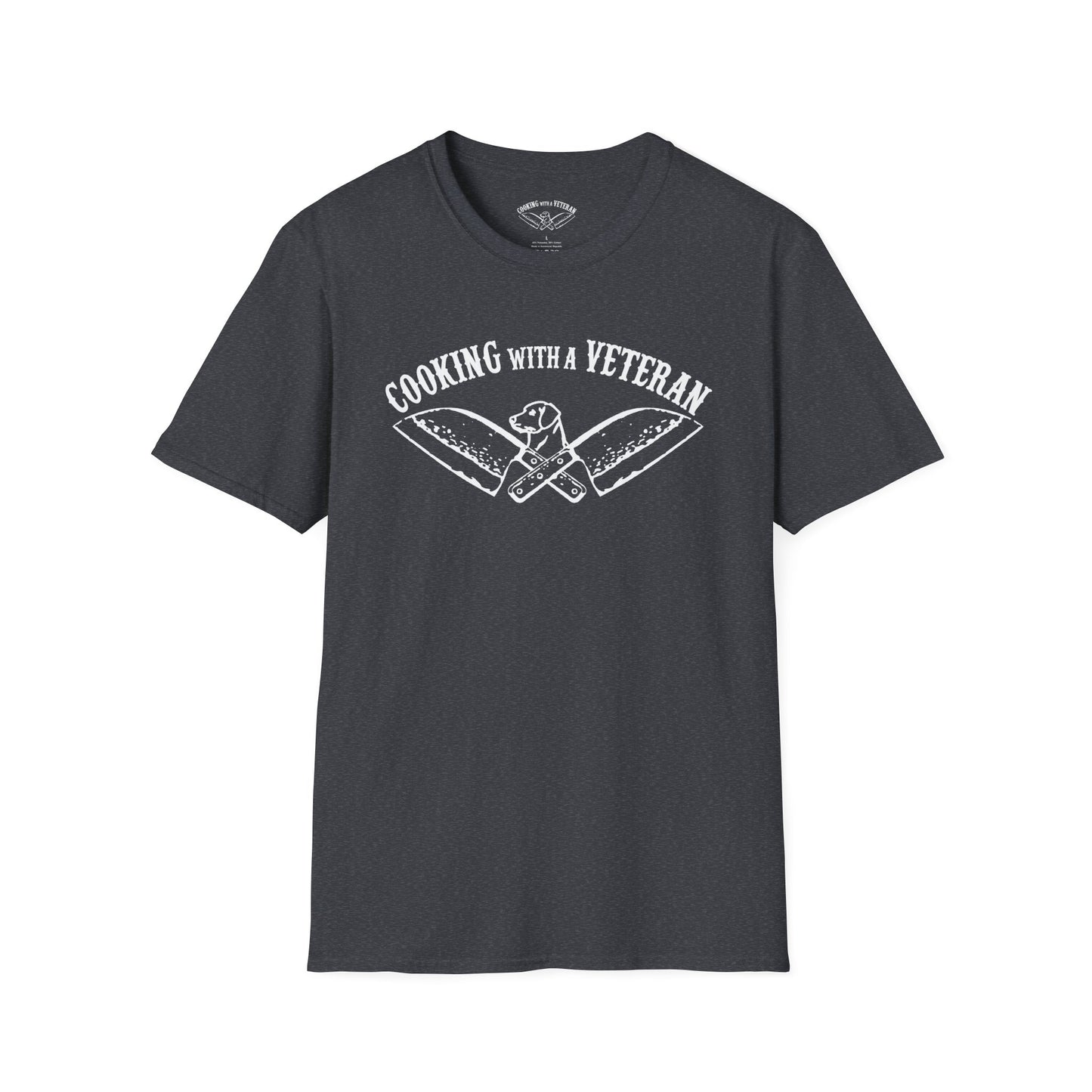 Cooking with a Veteran T's Unisex Softstyle T-Shirt