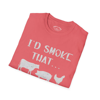 Id Smoke That Unisex Softstyle T-Shirt